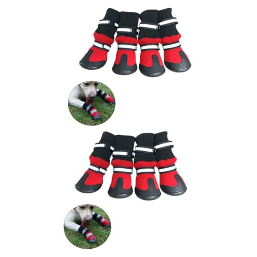 FOMIYES 2st Hundeschuhe Schneeschuhe rutschfest von FOMIYES