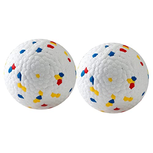 FOMIYES 2st Hüpfender Ball Aktiver Rollball Für Hunde Ballwerfer Für Hunde Hundespielzeug Welpenspielzeug Bälle Für Kleine Hunde Kleine Hundebälle E-TPU-Material Kleiner Ball Draussen von FOMIYES