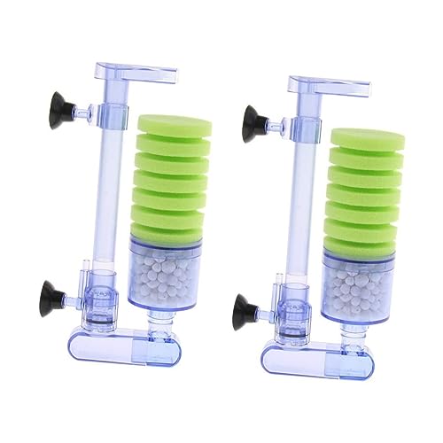 FOMIYES 2St Filter zubehör Filter für Fischaquarien Aktivkohlefilter Schwammfilter Sieb Filter für Aquarien Aquarienfilter pneumatischer biochemischer Tank Biochemische Baumwolle Toilette von FOMIYES