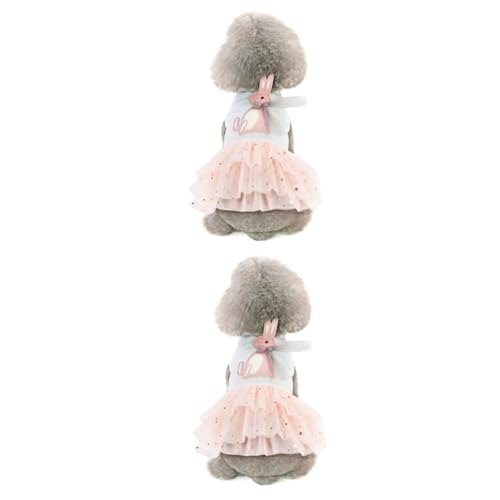 FOMIYES 2 Stück Hundekleid Tutu-Rock Für Outdoor-aktivitäten Haustier-Party-Kleidung Weiß Größe XL von FOMIYES