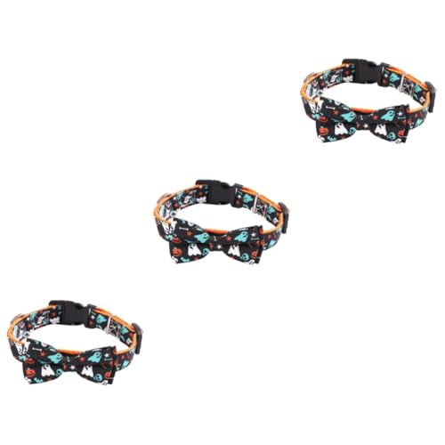 FOMIYES 3stücke Halloween Haustierhalsband Für Katzen Und Hunde Verstellbar Und Kostüm Für Halloween- Mit Geistermotiv FOMIYES 3stücke Halloween Haustierhalsband Für Katzen Und Hunde Verstellbar Und Kostüm Für Halloween- Mit Geistermotiv von FOMIYES