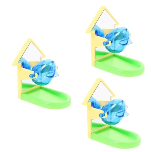 FOMIYES 3 Stücke Papagei Feeder Langsam Fütterung Design Vogel Papagei Spielzeug Für Haustier Vogel Training Feeder von FOMIYES