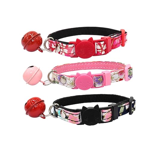 FOMIYES 3 STK Katzenhalsband abbrechen Abreißhalsbänder für Hunde Jungen Fliege weihnachtsmann kostü Halsband mit Gürtel für Haustier Japanisches Haustierhalsband Japanischer Stil Seil FOMIYES 3 STK Katzenhalsband abbrechen Abreißhalsbänder für Hunde Jungen Fliege weihnachtsmann kostü Halsband mit Gürtel für Haustier Japanisches Haustierhalsband Japanischer Stil Seil von FOMIYES