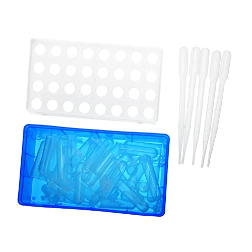 FOMIYES Komplettes Artemia-inkubator-Set 32 Aufbewahrungsröhrchen Tropfer Box Fisch- und Garnelenzucht-Tools von FOMIYES