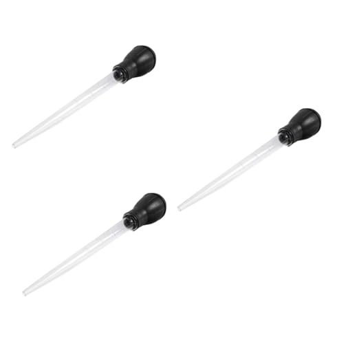 FOMIYES 3-teiliges Reinigungsset Für Aquarien 50 Ml Manuelle Pipette Aquarium-kies- Und Abfallreiniger Aquarium Schwarz von FOMIYES