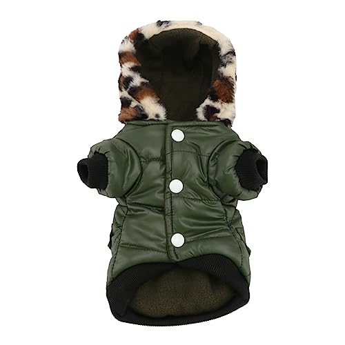 FOMIYES 3 Stücke Hund Kleidung Welpen Hoodie Mantel Polsterung Für Kaltes Wetter Outfits von FOMIYES