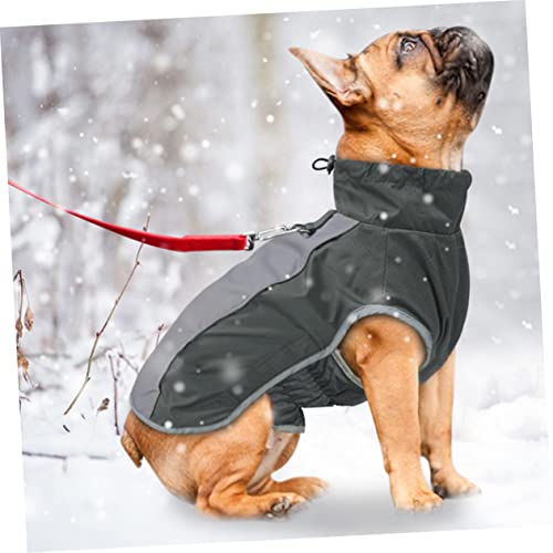 FOMIYES 3st Hundebekleidung Mit Leinenring Hundemäntel Für Kleine Hunde Zubehör Für Hundebekleidung Sport Jacke Welpenweste Gefütterte Hundejacke Übungsgriffe Blazer Mantel Wattierte Jacke von FOMIYES