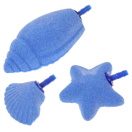 FOMIYES Aquarium Luftpumpe Armaturen Set Von 3 Blase Steine ​​Fisch Bubbler Zubehör von FOMIYES