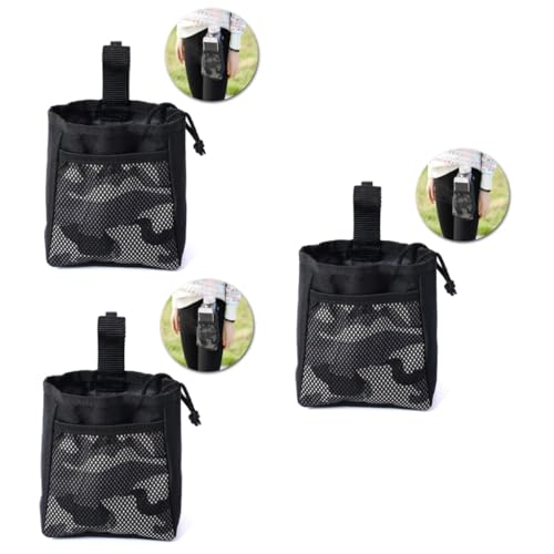 FOMIYES 3St Haustier-Gürteltasche Leckerli-Trainingstasche für Hunde Snack-Taschen Snack für Haustiere Outdoor-Trainingstasche für Haustiere Lebensmittel Snacks für Hunde Outdoor-Produkt von FOMIYES