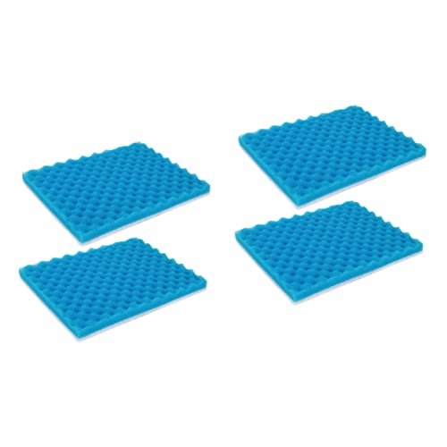 FOMIYES 4 Stück Filterwatte für Aquarien Filterpads aus Schaumstoff Fischfilter zahnseide Aquarium Filtermatte für Aquarien Aquarienschwamm Wasserpumpe Filterschwamm Biochemische Baumwolle von FOMIYES