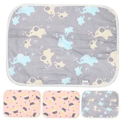 FOMIYES 4 Stück Pet Pinkelmatte Schlafmatte Für Kleine Tiere Chinchilla-trainingspads Trainingsunterlage Für Hunde Meerschweinchen- -Pads Hamster- -pad Hund Pad Baby Eva Trainer Welpen von FOMIYES