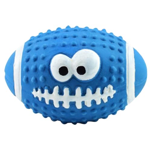 FOMIYES 4 Stück Spielzeugball für Haustiere quietschende spielzeuge für welpen Hundebälle Welpenbälle kleines quietschendes Hundespielzeug Emulsion Fußball Hundebissball der Hund Hundeball von FOMIYES