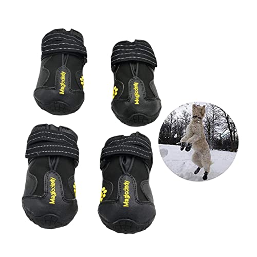 FOMIYES 4 Stück Stiefel Für Haustierhunde Haustierschuhe Für Welpen Hundeschuhe Hund Warme Stiefel Haustierschuhe Für Sommer Schneestiefel Für Haustiere Socke Hündchen von FOMIYES