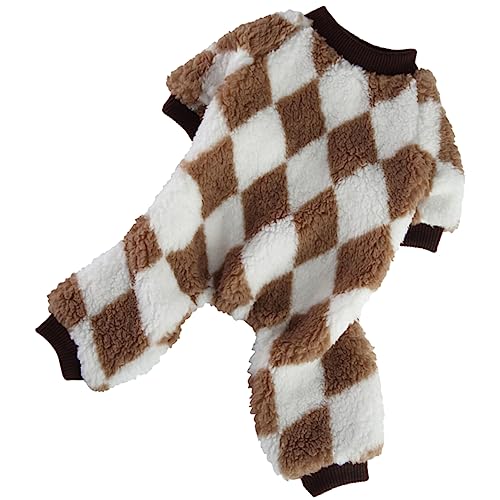 FOMIYES 5st Kleidung Für Haustiere Hund-Overall-Shirt Abriebfeste Welpenkleidung Kleidung Für Füßige Hunde Hundekleidung Für Den Winter Hundekleidung Winter Geschenk Polyester Haushalt von FOMIYES