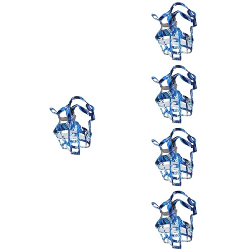 FOMIYES 5st Schnauze Mundschutz Für Hunde Hundemaulkorb Für Draußen Welpenmaulkörbe Zum Beißen Hundemaulkorb Für Hunde Maulkorb Für Große Hunde Gesichtsmaske Plastik Der Hund von FOMIYES
