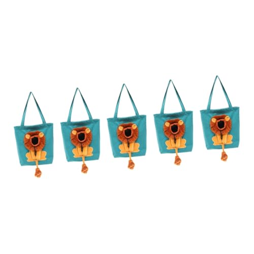 FOMIYES 5st Umhängetasche Katzentragetasche Reisetaschen Segeltuch Weicher Rand Einkaufen Geschenktasche von FOMIYES