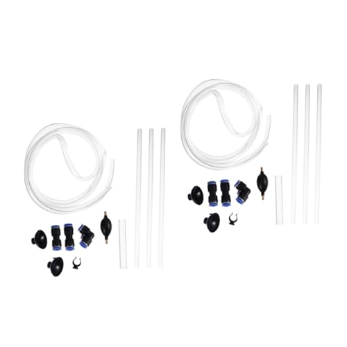 FOMIYES 6 STK Für Fischbecken Fisch Kies Aquariensand Handwerkzeuge Handsieb Wasserwechsler Aquarium Aquarienwasser Professioneller Staubsauger Vakuum Weiß Siphon Acryl Schlauch von FOMIYES