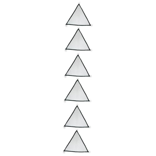 FOMIYES 6 STK Reptilien-hängematte Dreieck-hängematte Haustier Hängendes Bett Eidechsen-hängebett Haustierzubehör Eidechsenbecken Reptilienversteck Gittergewebe Spielzeug Mesh-oberfläche von FOMIYES