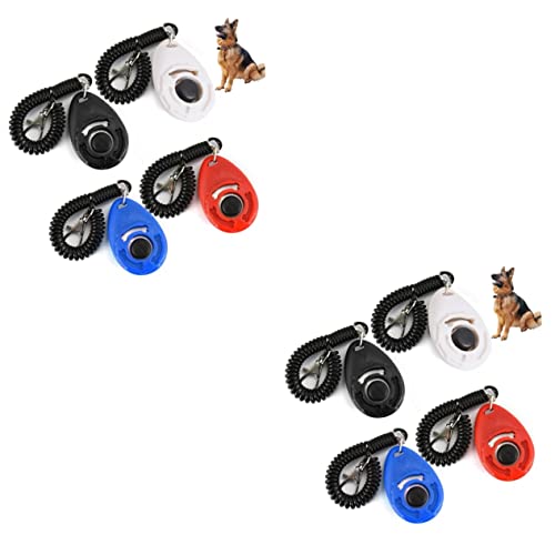 FOMIYES Hundeklicker 8 STK Klicker Clicker Für Welpentraining Hamsterkleidung Clicker Zum Katzentraining Aquarienbodengitter Auto-Aquarium-Dekorationen Rindenstopper Haustier von FOMIYES