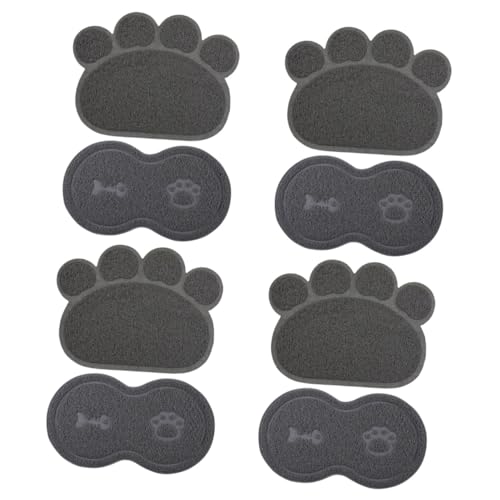 FOMIYES 4er-Set Futtermatten Für Hunde Und Katzen Tischsets Für Die Fütterung Von Haustieren – Design Für Zuhause 2 Stück X 4 von FOMIYES