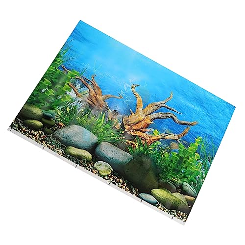 FOMIYES Aquarium-hintergrundaufkleber Hintergrundaufkleber Für Aquarien Wandaufkleber Dekorationen Für Aquarien Dekorativer Glashalter 3D Terrarium Pflanze Dekorative Aufkleber 5d Plastik von FOMIYES