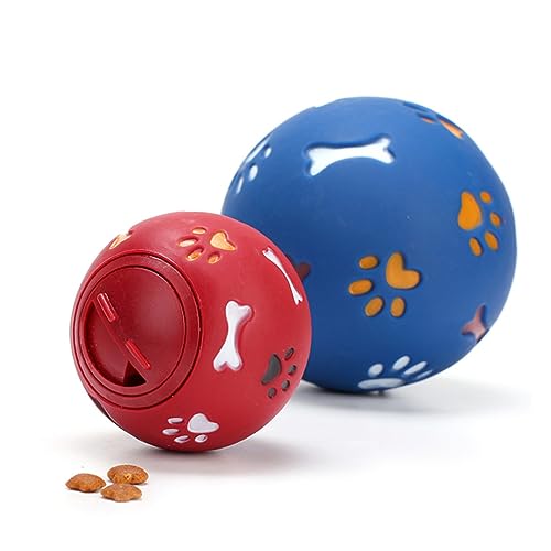 FOMIYES Ballspielzeug Für Hunde Leckerli-kauball Für Hunde Leckerli-spenderball Leckerliball Für Leckerli-werfer Für Hunde Kugel Zur Abgabe Von Speisen Kauspielzeug Haustier Lebensmittel von FOMIYES