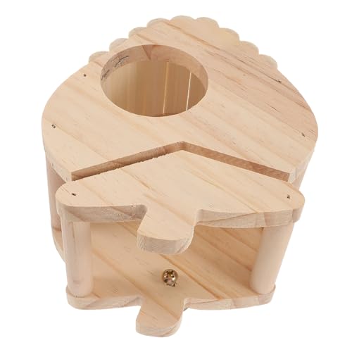 FOMIYES Futterbox Aus Holz Heu-futterständer Dekorativer Hängehalter Hasen-futterständer für Haustier-Hasen von FOMIYES