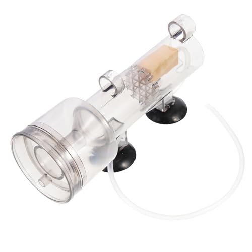 FOMIYES Eiweißabschäumer Aquariumfilter Aquarienfilter Haushalt Sieb Glasreiniger Eiweißreinigungskimmer Salzwasser-Reinigungsgerät Schwamm Waschmaschine Wasserreiniger Splitter Sole Acryl von FOMIYES