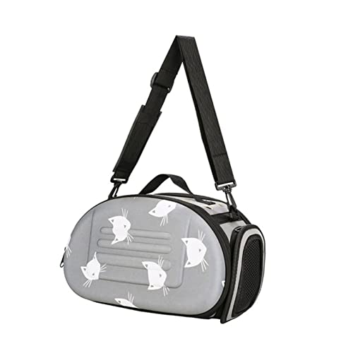 FOMIYES Haustiertasche Tragetasche für Katzen Träger Tragetasche für Kleintiere Rucksackrucksack Welpe reisetaschen Rucksack für Katze waschbare katzentasche atmungsaktiv Umhängetasche Eva von FOMIYES