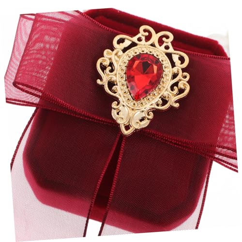 FOMIYES Hochwertiger Hundehalsband Ringhalter mit Eleganter Schleife Verstellbar Strapazierfähiges Material Komfortable Elastizität Stilvolle Hundeschmuck Hochzeitsdekoration für Kleine FOMIYES Hochwertiger Hundehalsband Ringhalter mit Eleganter Schleife Verstellbar Strapazierfähiges Material Komfortable Elastizität Stilvolle Hundeschmuck Hochzeitsdekoration für Kleine von FOMIYES