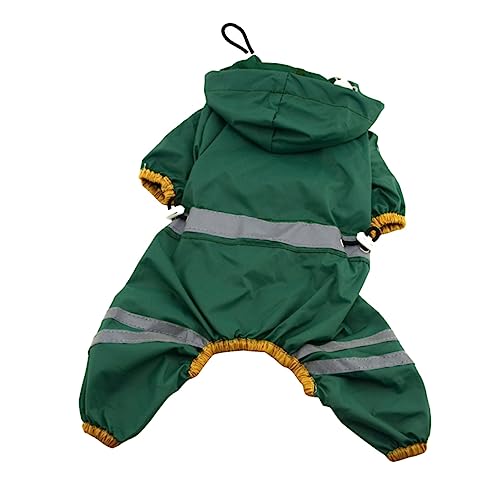 FOMIYES Hündchen Hoodie wasserdichte Regenjacke Welpen Hoodies Für Kleine Hunde Hunde-Regen-Hoodie Hund Regenjacke Xs Hunderegenmäntel Für Mittelgroße Hunde Haustier von FOMIYES