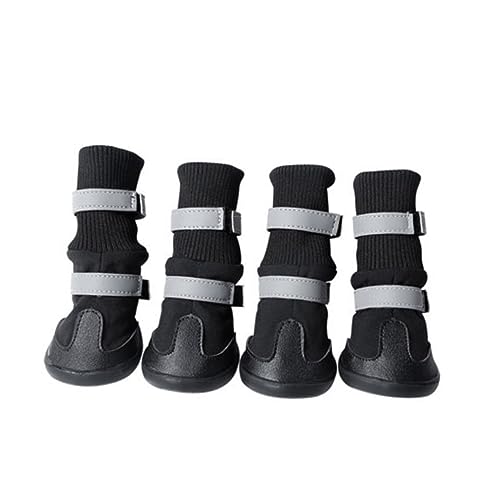 FOMIYES hundeschuhe Stiefel für Hunde Haustierschuhe Klassische Schuhe Samojede Schuhe Haustierzubehör Stiefel und Schuhe Hundestiefel Schuhe für Hunde Golden Retriever Schneestiefel von FOMIYES