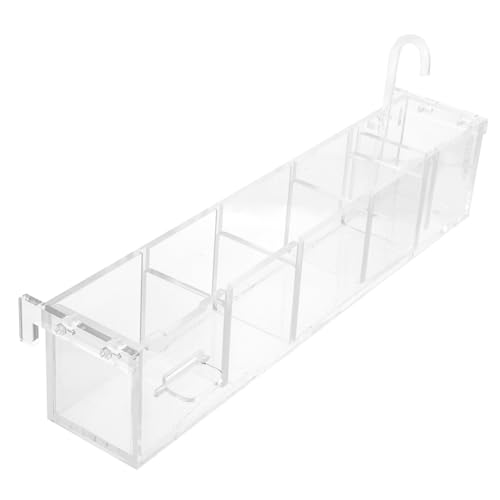 FOMIYES Kasten Filter Für Fischbecken Sieb Aquarienbedarf Filter-medienbox Filter Für Aquarien Reinigungsbox Für Aquarien Filterbox Für Aquarien Fischzuchtbox Zubehör Aquarium Acryl von FOMIYES