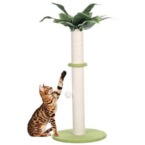 FOMIYES Katzenspielzeug Kratzbaum Katzenkratzstange Spielzeuge Katzenkratzbrett Kätzchenkratzer Katzenkratzer die Katze Kletterstange für Katzen Klettergerüst für Katzen Stoff von FOMIYES