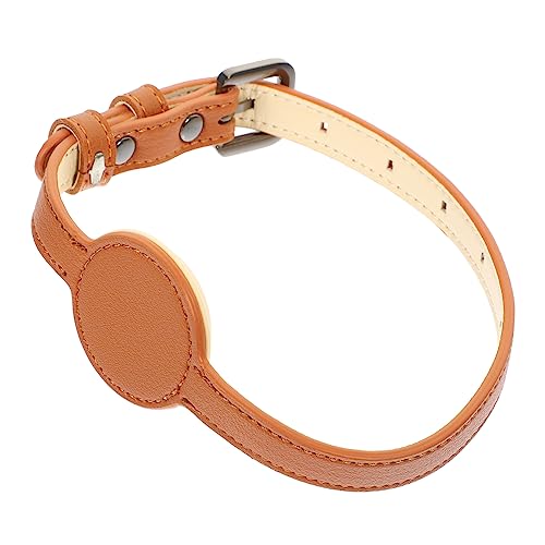 FOMIYES PET-Pu-Kragen Zubehör für Katzenhalsbänder verstellbares Katzenhalsband Ornament Hund Tracer Halsband Halsbandverzierung für Welpen Kratzfest schmücken Hündchen Krawatten von FOMIYES