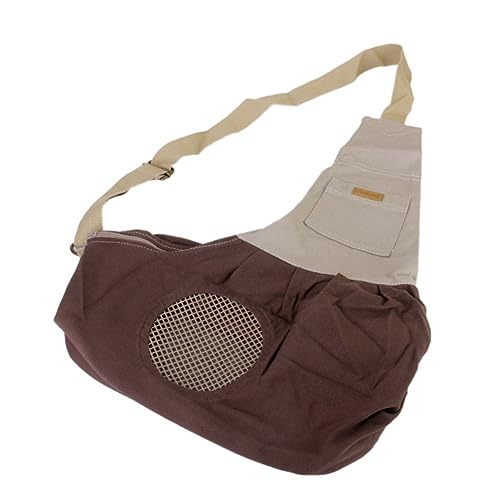 FOMIYES Schultertasche für Haustiere für Hunde und Katzen. Schultertasche für Haustiere Aus Segeltuch. Kompakte Tragetasche 23 6 X 19 7 X 7 5 Zoll. Ausweistasche Im Lieferumfang Enthalten. von FOMIYES