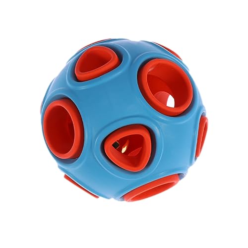 FOMIYES Spielzeug Pet Kicherball Hund Spielt Ball Läute Die Glocke Haustier Hund von FOMIYES