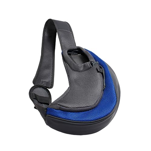 FOMIYES Verstellbarer Gepolsterter Gurt Hand Frei Haustier Schultertasche Reisesicherer Schultertaschenträger Haustiertasche Für Haustiere Kaninchenhalter Kleiner Hund Tragetasche von FOMIYES