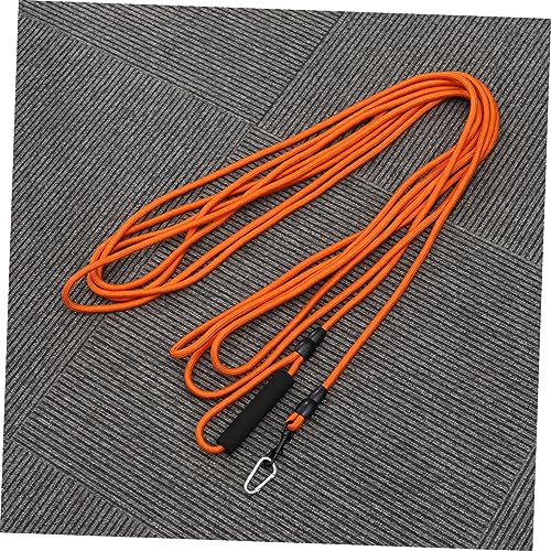 FOMIYES Outdoor-trainingsgurt für Hunde 10 Mm Orange Haustier-zugseil für Starkes Ziehen von FOMIYES