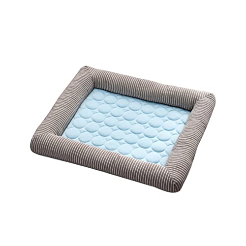 FOMIYES Kissen Für Hunde Hundematten Zum Schlafen Coole Matte Katzenkratzer Hundebox Pad Katze Schlafkissen EIS Seidenmatte Selbstkühlende Decke Kühlmatte Haustier Katze Schlafmatte von FOMIYES