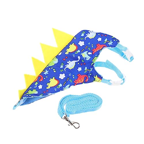 FONDOTIN 1 Satz Hasenkleidung Kaninchen Leckerbissen für Hasen Accessoires für Bartagamen Heu Drachen Ratte hasenkostüme Bunny Costume Kaninchen-Anzug Kaninchen-Cosplay-Kostü Stoff Blue von FONDOTIN