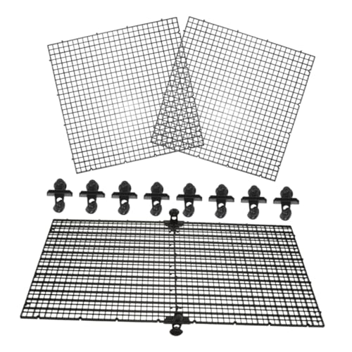 FONDOTIN Aquarium-Isolationsplatte Aquarium-Teiler für Betta Kunststoff-Gitterfach Saugnäpfe von FONDOTIN