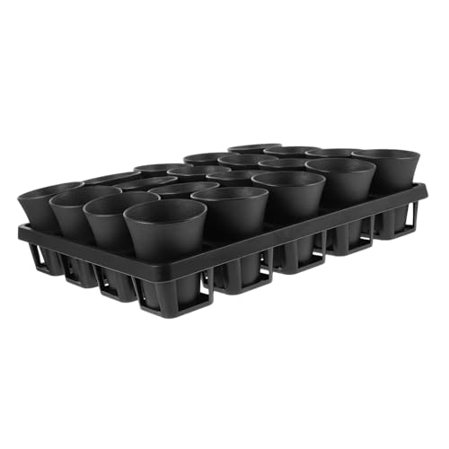 FONDOTIN 1 Satz Container Selbst Blumentopf Für Das Kinderzimmer Jardiniere Pflanzgefäße Tassen Hydroponischer Zuchttopf Pflanzen-startertabletts Gartenversorgung Herd von FONDOTIN