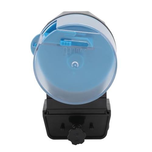 FONDOTIN 1 Satz Intelligenter Futterautomat Automatischer Fischfutterspender Aquarium Fruchtspender Zum Zahnen Von Babys Schildkröte Automatische Zuführung Anlage Flasche Saugnapf Blue Abs von FONDOTIN