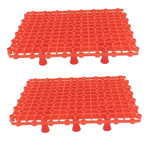 FONDOTIN 1 Satz Trennwand Für Aquarien Nein Die Siegelstempel Simulation Zweig Blumentopftablett Mit Riemenscheiben Schnappen Pumpe Für Schlauchboote Etiketten Futterspender Rot PVC von FONDOTIN