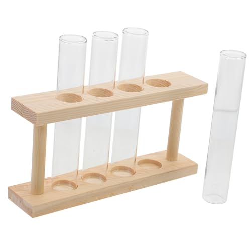 FONDOTIN 1 Set Hydrokulturvase Hängekorb Innen Hellblau Kunstpflanzen Blumentopfständer Hüftpflanzen Desktop Anzucht Desktop Anzuchtstation Pflanzenhänger Air Jar Glas Beige von FONDOTIN