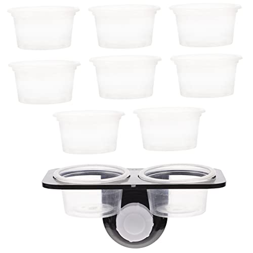 FONDOTIN 1 Set Reptil-Feeder Einfache Wurmbehälter Gecko Food Bowl Mit Saugnapf von FONDOTIN