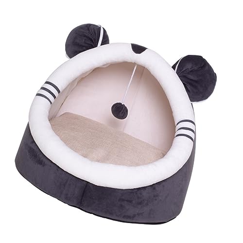 FONDOTIN 1 Stück warmes Haustierbett pet Bed petbett hundebett cat House dogbed Haustierbedarf Plüsch-Haustierzelt Katze Tipi Nest für Haustiere im Innenbereich Katzenbett Tuch von FONDOTIN