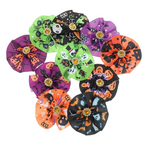 FONDOTIN 10 Stück Halloween Blütenblatt Welpenhalsband Dekoration Hundekostüme Für Kleine Hunde Blumen Hundehalsband Mit Namensschild Joules Hundehalsband Welpenspielzeug von FONDOTIN