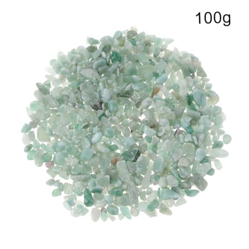 FONDOTIN 100 G Polierter Aventurin Kies Dekorative Flusssteine Für Aquarien Und Aquarienlandschaften Ideal Für Kreative Dekorationen Und Gestaltungselemente von FONDOTIN